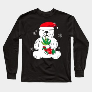 Santa Bear Long Sleeve T-Shirt